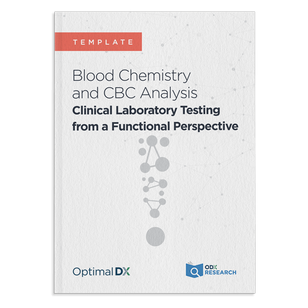 Blood Chemistry Analysis Tracking Forms | Optimal DX