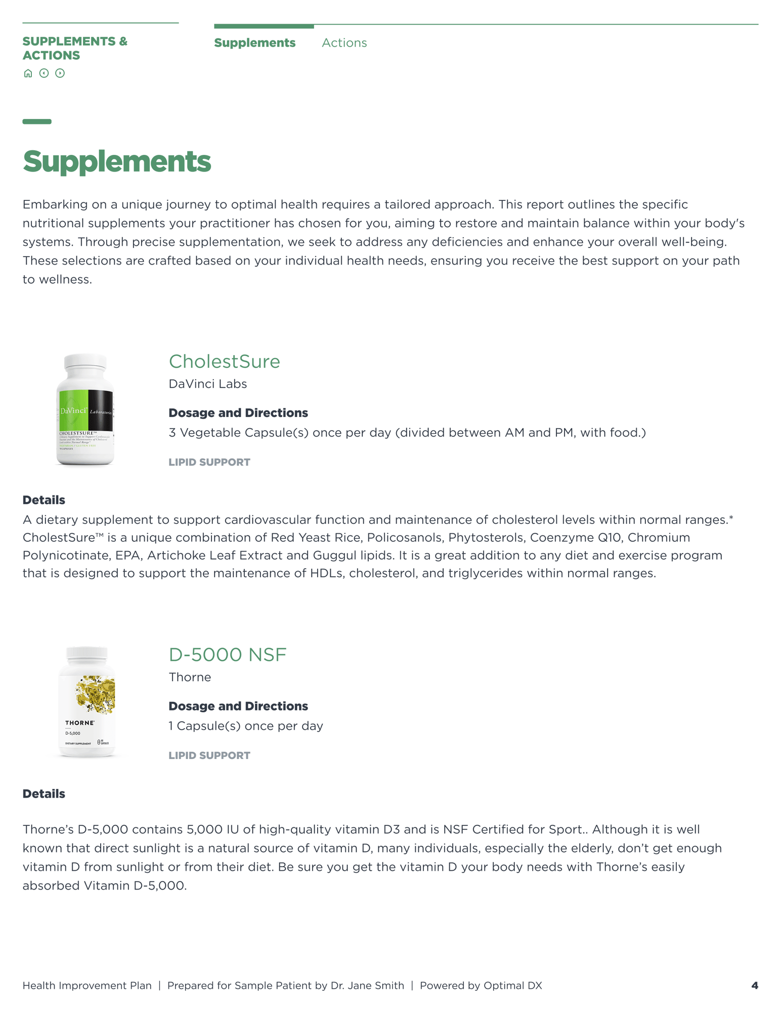 Supplements