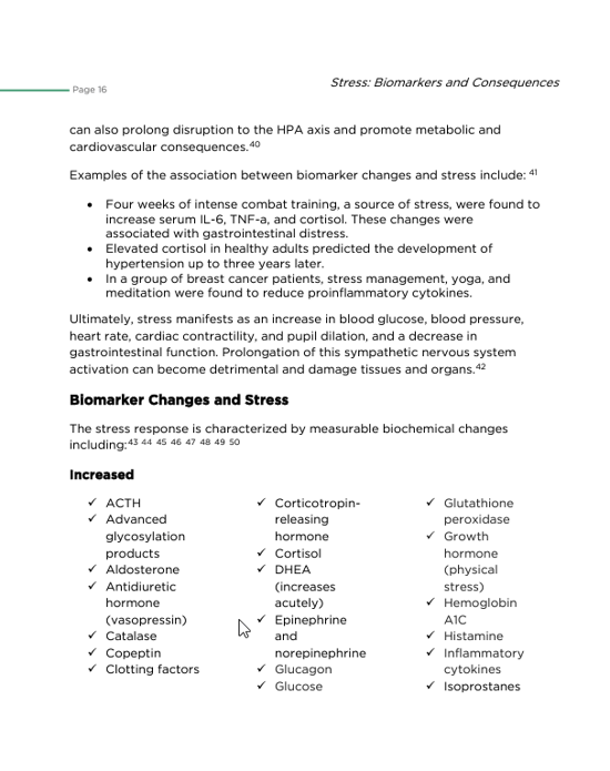 Stress - An ODX White Paper