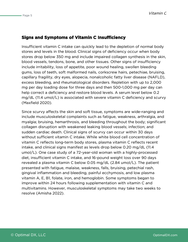 Blood Analysis Software Health Improvement Plan Optimal DX
