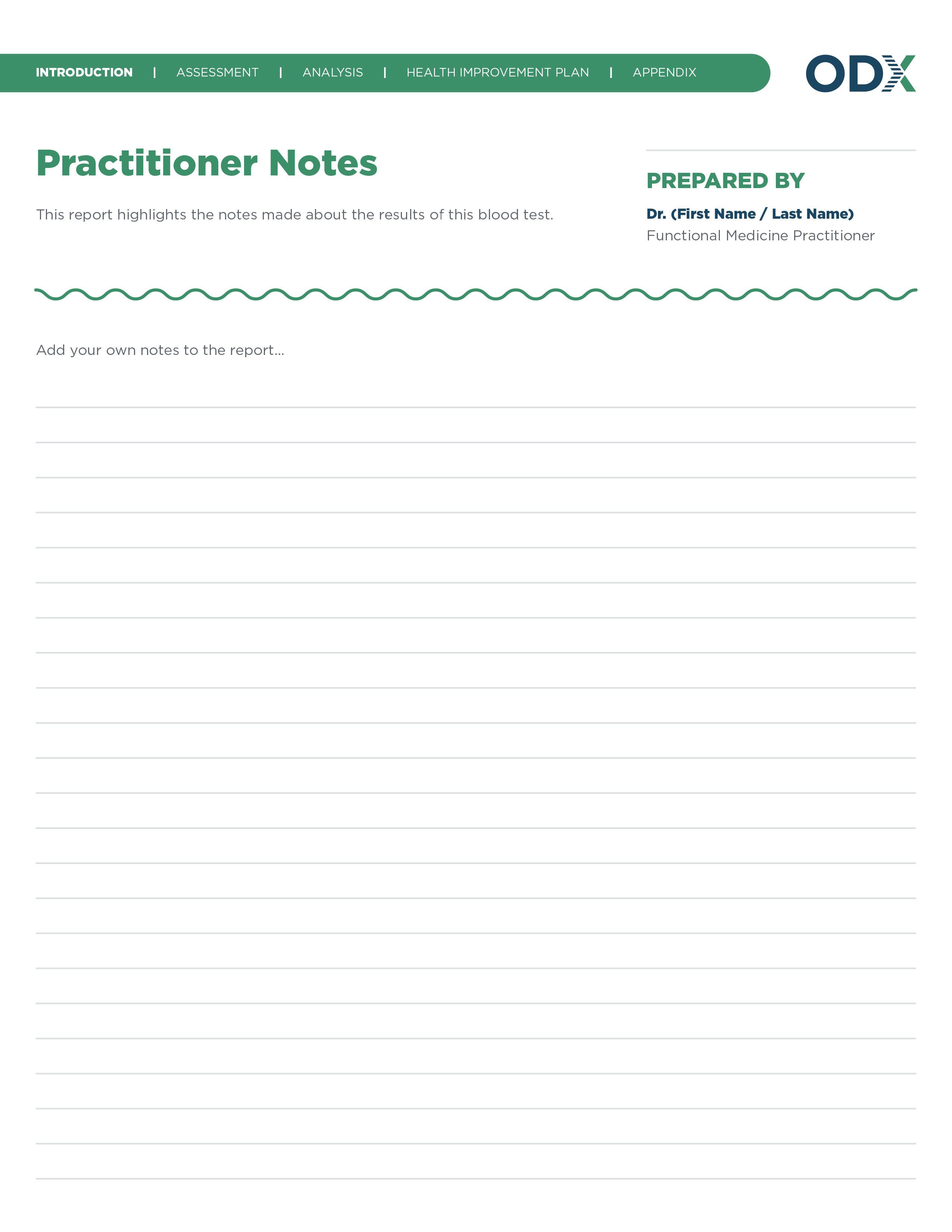 All Report Design for New Site_Practitioner Notes-